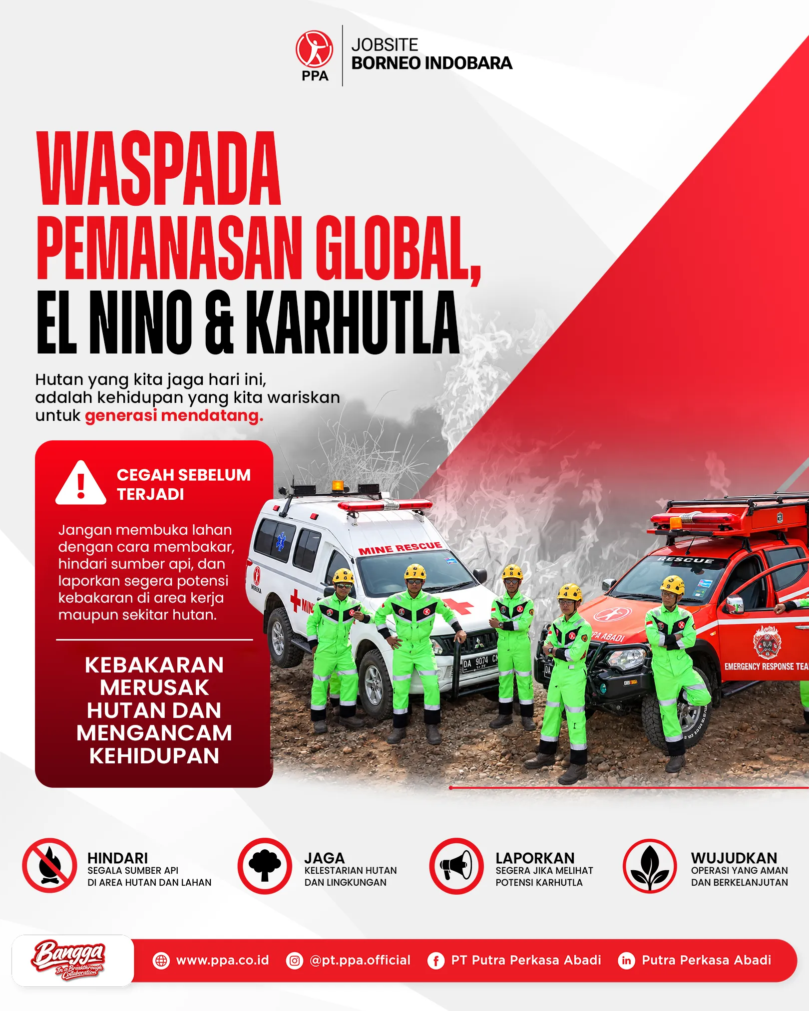 🔥 WASPADA PEMANASAN GLOBAL, EL NIÑO & KARHUTLA 🔥